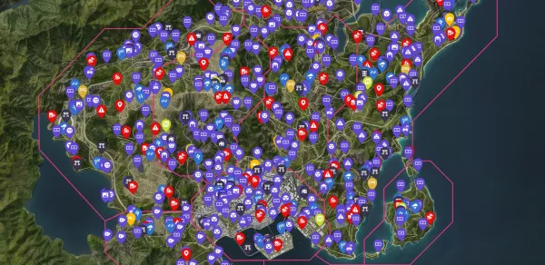 how to reveal all map icons in Forza Horizon 6