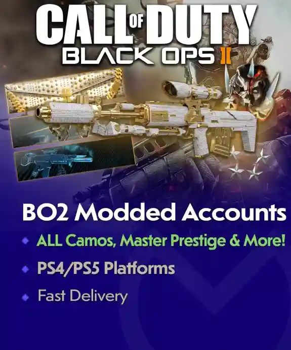 Buy Call of Duty BO2 Modded Accounts