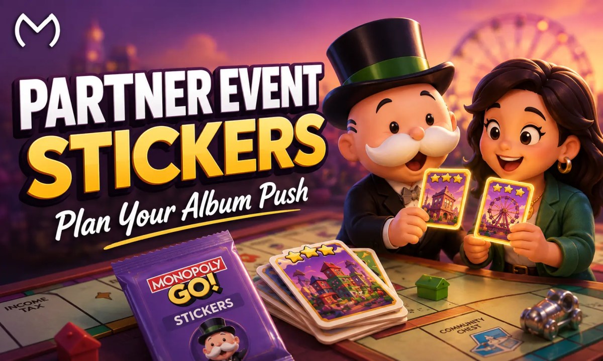 Monopoly GO Partner Event Stickers: Plan Your Album Push