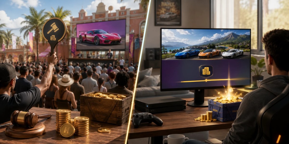 FH6 Credits Delivery Auction House vs Account Login Compared