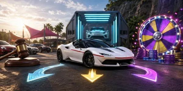 FH6 Rare Car Buying Checklist Auction House, Wheelspin or Direct Unlock