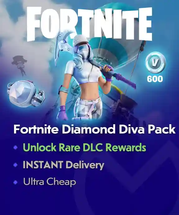 Fortnite Diamond Diva Pack + 600 V-Bucks DLC Keys