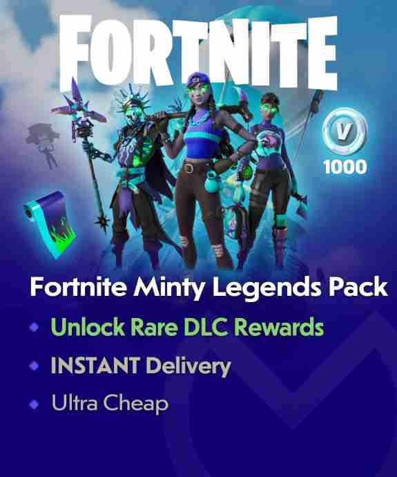 Fortnite Minty Legends Pack + 1000 V-Bucks DLC Keys