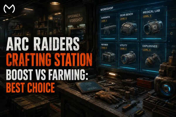 arc raiders crafting station boost vs farming