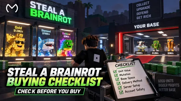 Steal a Brainrot Buying Checklist