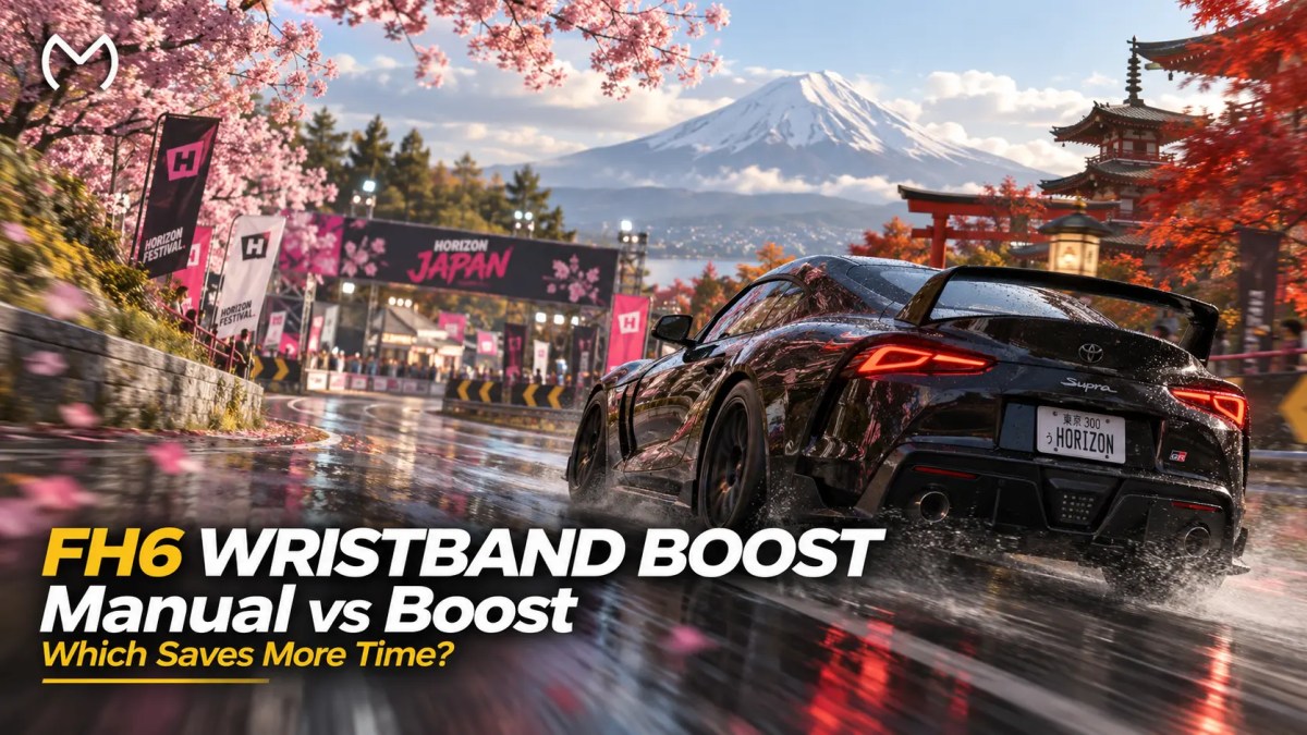 FH6 Wristband Boost vs Manual