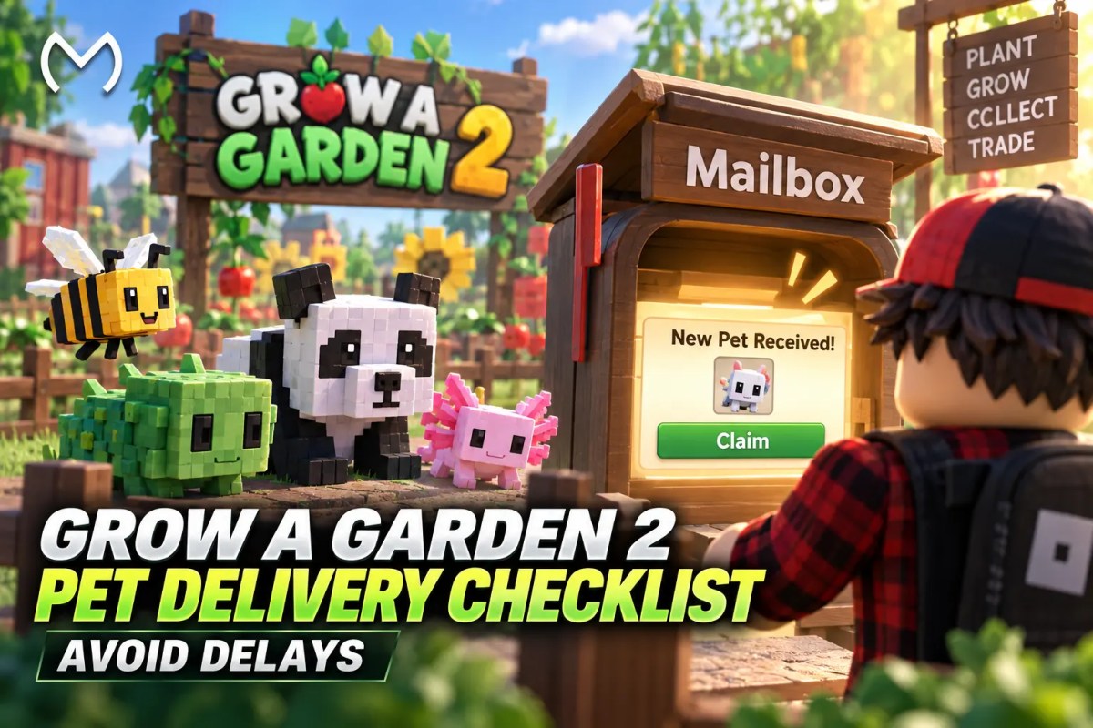 Grow a Garden 2 Pet Delivery Checklist