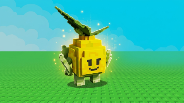Legendary Cornling pet in Roblox showcasing the Tier 12 unlock from our grow a garden how to get cornling guide.