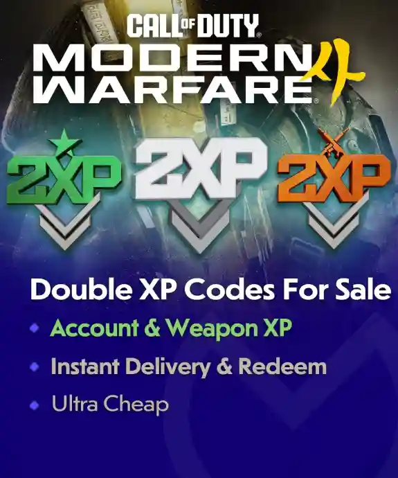 Call of Duty MW4 Double XP Codes For Sale
