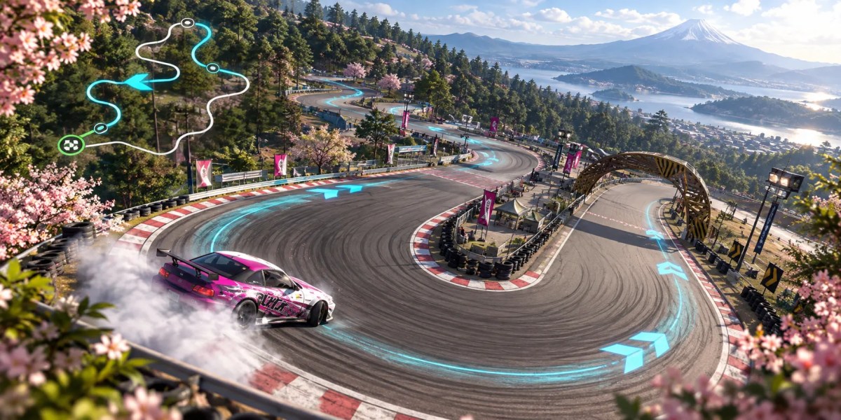 Shimanoyama Circuit Drift Attack Route: Best Scoring Sections