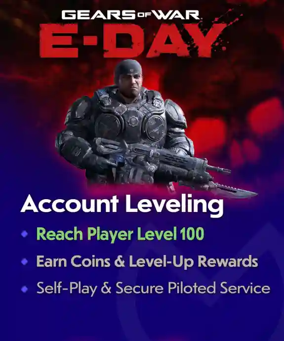 Gears of War E-Day Account Leveling