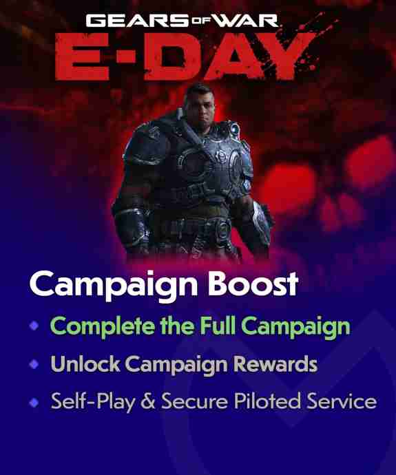 Gears of War E-Day Campaign Boost