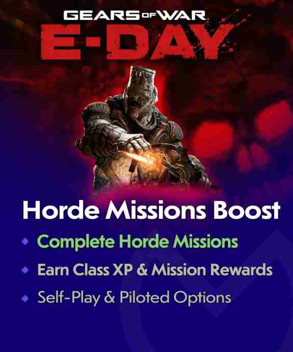 Gears of War E-Day Horde Missions Boost