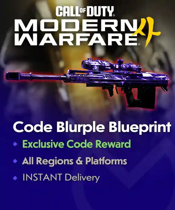 MW4 Code Blurple Weapon Blueprint Keys For Sale