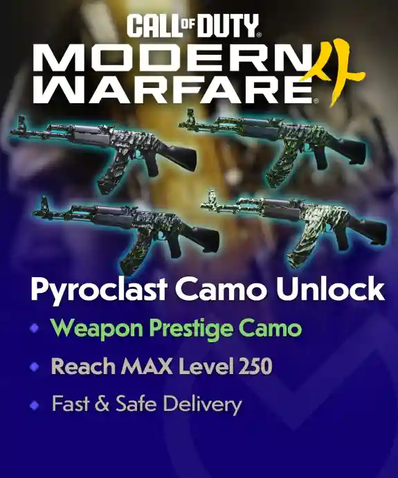MW4 Pyroclast Camo Unlock