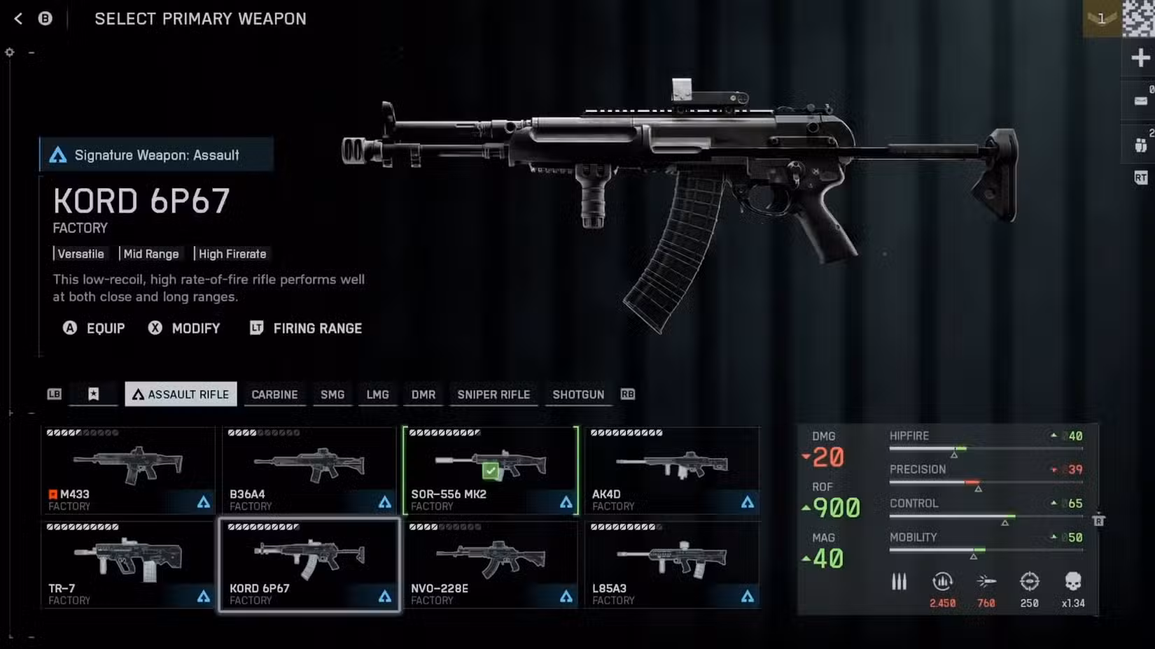 BF6 assault riffles