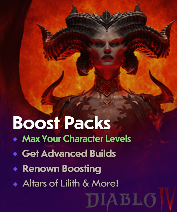 Buy Diablo 4 Boost Bundle Packs