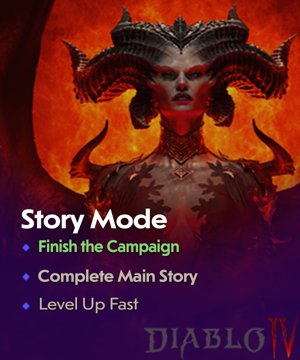 Buy Diablo 4 Story Mode Boost